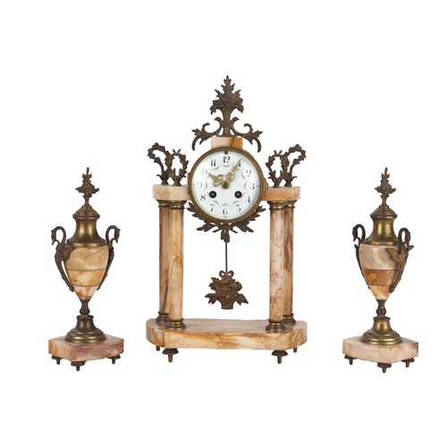 Trittico orologio marmo e - orologio,