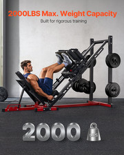 Leg Press Hack Squat Machine