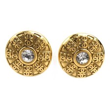 Orecchini con clip - logo, chanel