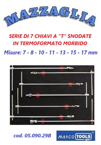 Spin set chiavi t - set, "t"