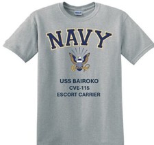 USS BAIROKO CVE-115 * PORTA