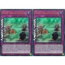 2x FONTE TERMALE AMAZONESS • (Amazoness Hot Spring) • Ultra R • BLCR IT039 • 1Ed