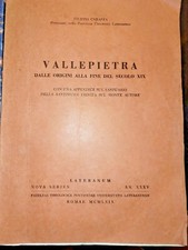 1969 F.Caraffa VALLEPIETRA Da