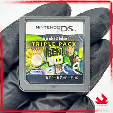 BEN 10 TRIPLE PACK - ITALIANO NINTENDO DS 3DS TEN PROTECTOR OF EARTH ALIEN FORCE