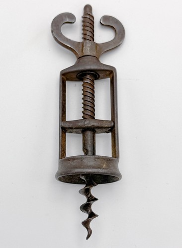 Antique french steel single - steel,