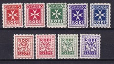EGEO RODI 1934 - SEGNATASSE