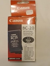 Cartuccia di inchiostro nero Canon BC-20 per serie BJC-2000SP BJC-4000 BJC-5500