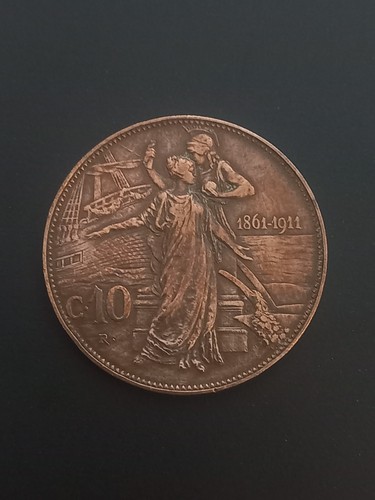 Moneta cent lire - moneta, cent.
