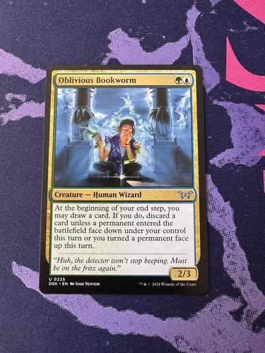 Mtg oblivious bookworm dsk - oblivious,