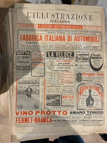 Illustrazione italiana annata - italiana,