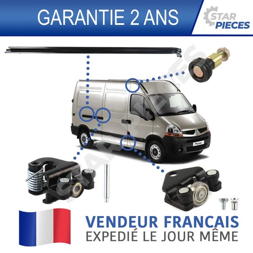 Kit roulette rail porte - roulette,