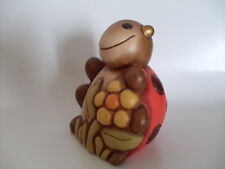 "THUN" COCCINELLA GRANDE CON FIORE NUOVA IN CONFEZIONE ORIGINALE F/PRODUZIONE !!