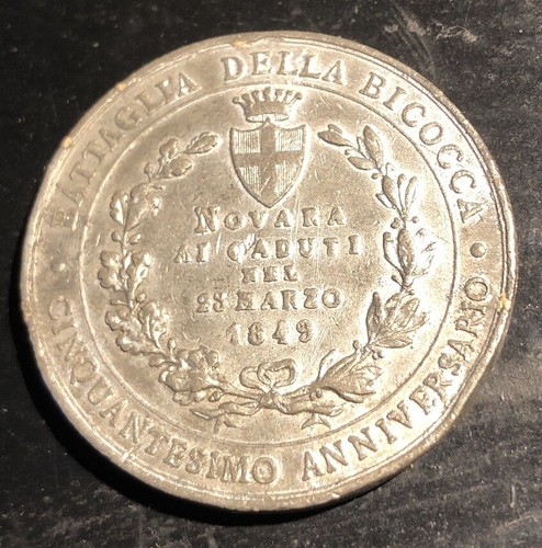 Medaglia novara caduti 1899 - caduti,