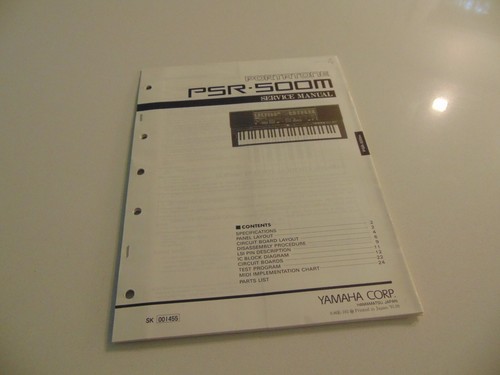 Yamaha portatone psr 500m - yamaha,