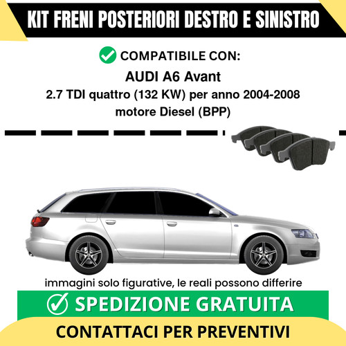 Pastiglie freno posteriori - pastiglie,