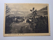 Cartolina 1943 Lauco Carnia Udine panorama, francobollo 30c Re Vittorio