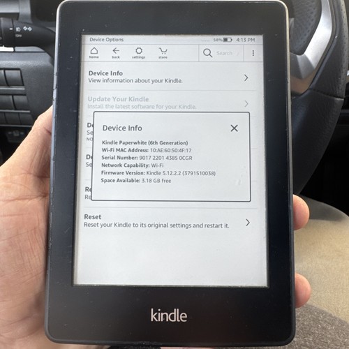 Amazon kindle paperwhite - amazon, 6a