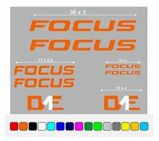 Kit adesivi in vinile per telaio bici strada mtb FOCUS 01E