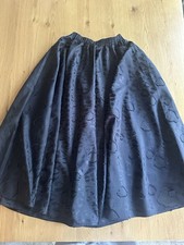 Gonna piatto Dior blu scuro