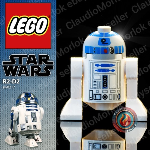 Lego d2 minifigure - r2-d2,