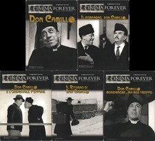 Lotto completo 7 DVD - Don Camillo - cofanetti cartonati - slipcase - rari