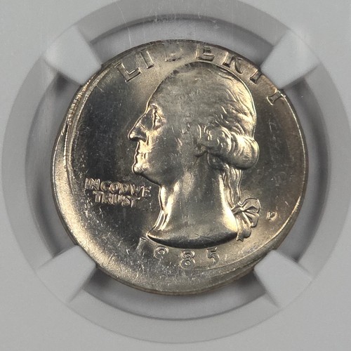 1985 25c off - 1985, quarter