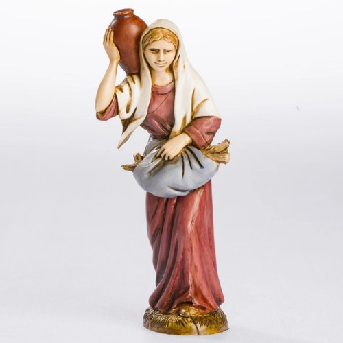 Pastore statuina donna - statuina, con