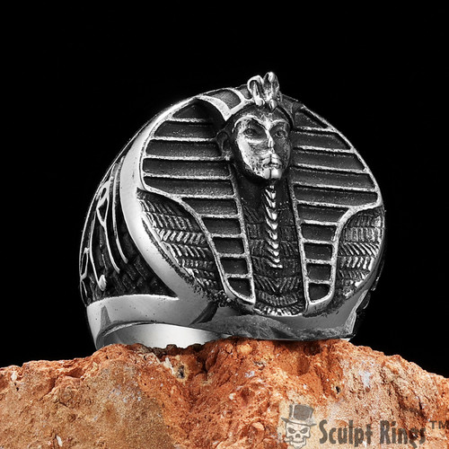 Anello faraone sculpt - faraone,
