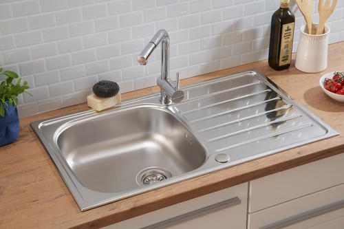 Acciaio inox lavello incasso - acciaio,