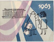 1963 URSS CALENDARIO SSR