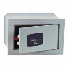 Cassaforte a Muro Blindata Toro con Serratura in Acciaio 8 mm Hotel 36x20x24 cm.