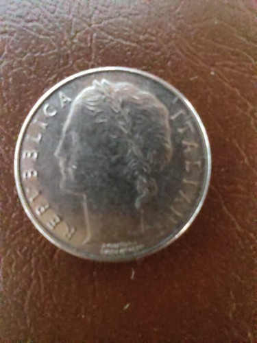 Moneta 100 lire - moneta,