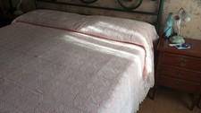 Copriletto cotone rosa - in,