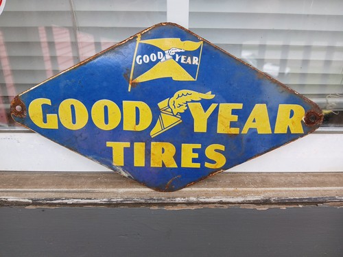 Insegna vintage goodyear - insegna,