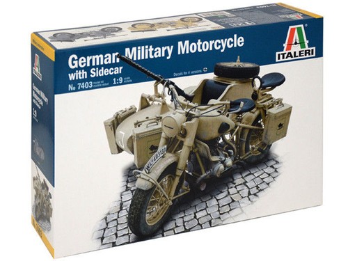 Italeri bmw r75 - italeri, sidecar