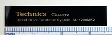 Technics 1200mk2 turntable - technics,