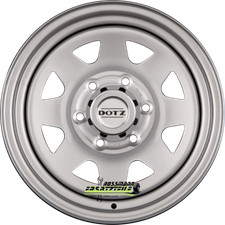 4x Dotz Dakar silver (senza