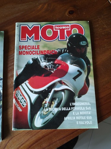 Rivista moto tecnica anno 1990 - tecnica,