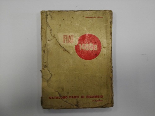 Fiat 1400 catalogo ricambi - 1400,