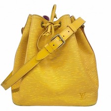 Borsa a tracolla Louis Vuitton Epi Petit Noe M44109 Jaune usata donna dal Giappone