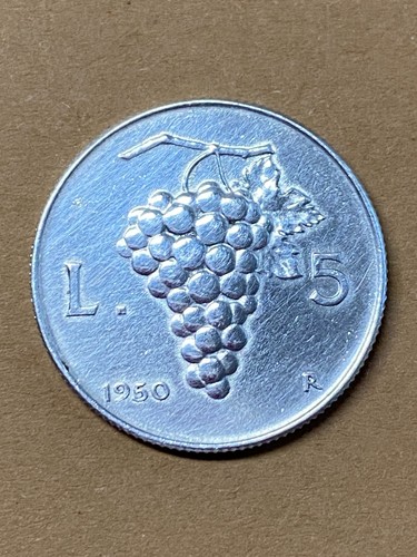 Moneta lire 1950 repubblica - moneta,