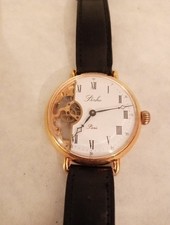OROLOGIO VINTAGE PINKO PARIS PLACCATO 0RO