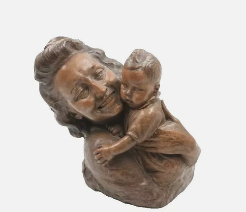 Scultura terracotta maternita - scultura, maternita'