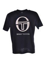t-shirt con logo in contrasto