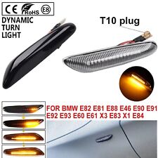 FRECCE LATERALI LED dinamiche PROGRESSIVE BMW SERIE 1 E81 E82 E87 E88 E90 E83