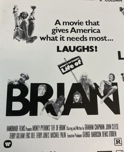 Monty python life brian - python's,
