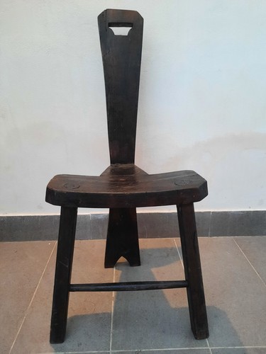 Sedia primitiva sassi di - -,
