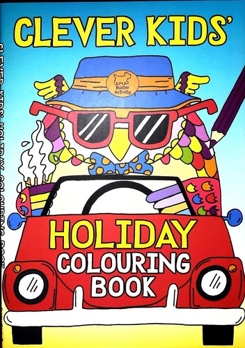 Holiday colouring book clever - holiday,