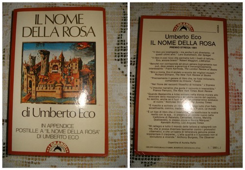 Umberto eco nome della - eco,