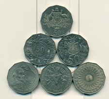 6 BELLE MONETE COMMEMORATIVE